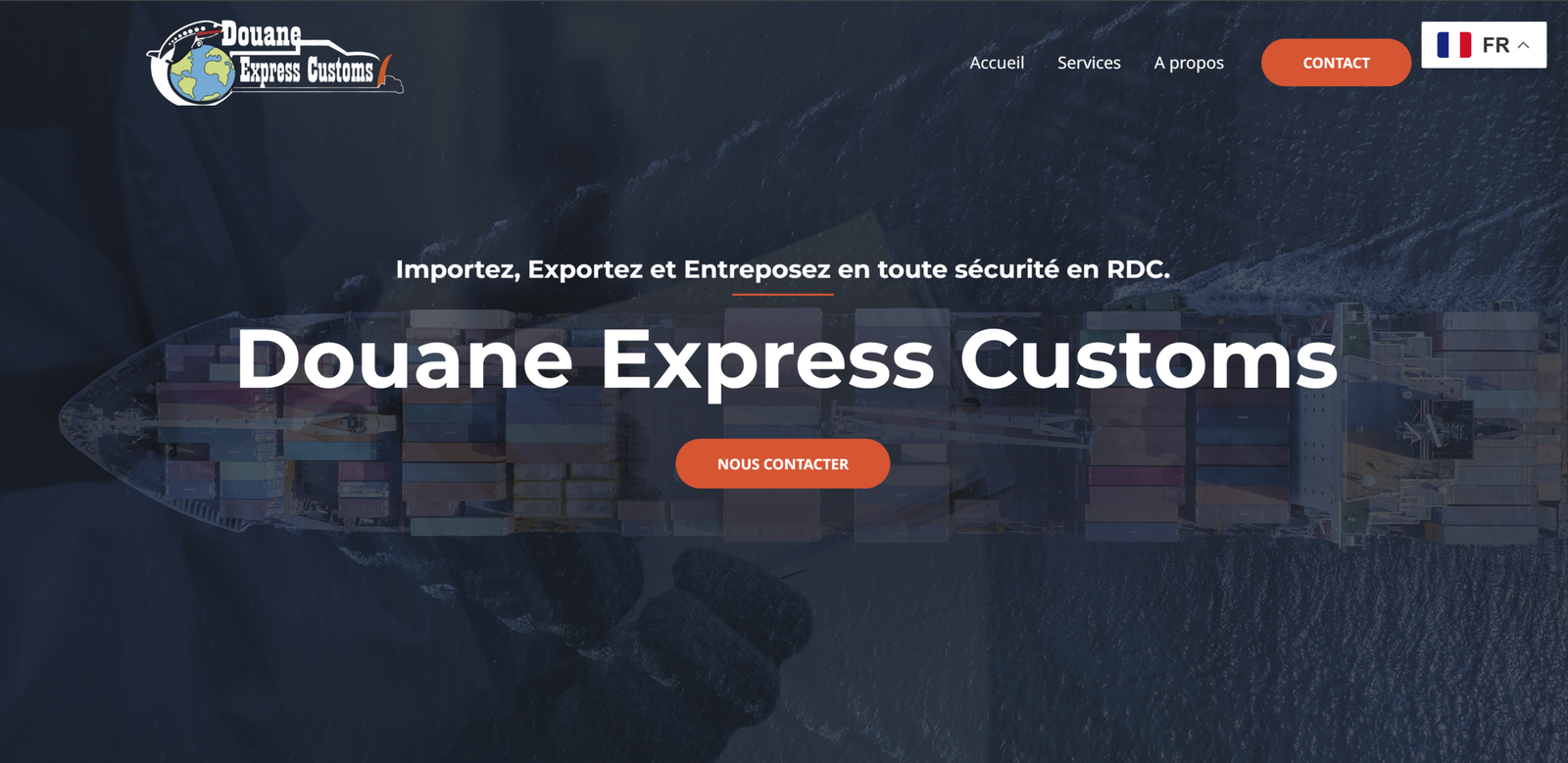 Accueil douane express customs